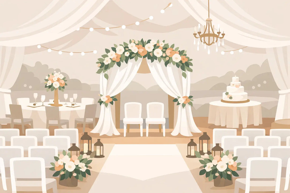 Wedding Venue With Decorations: What to Expect