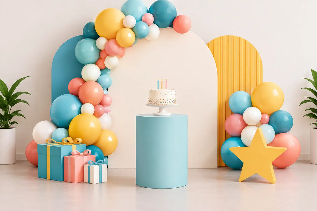 Custom Backdrop for Birthday Parties That Pop