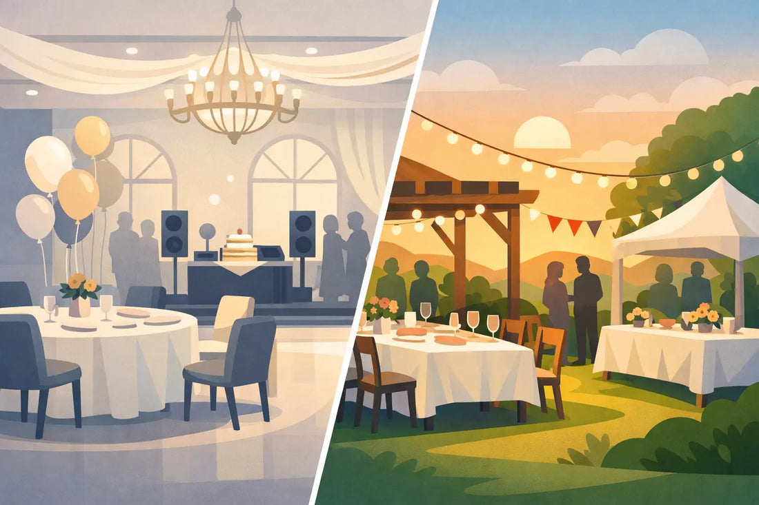 Indoor Versus Outdoor Celebration Venues