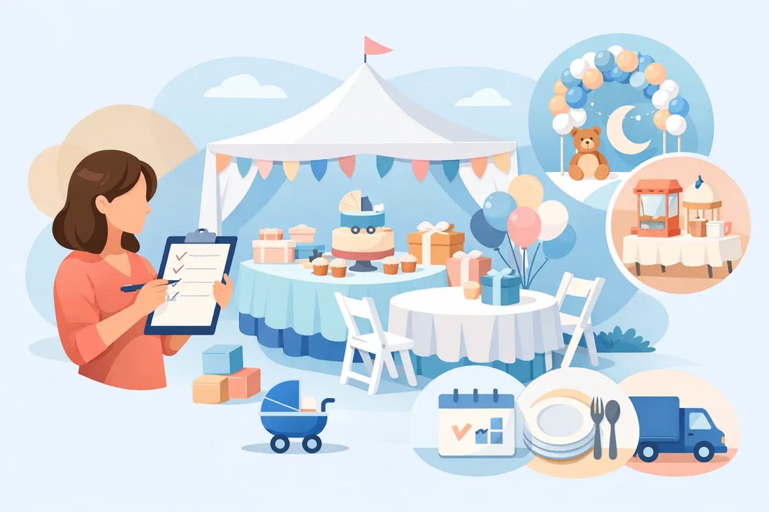 Baby Shower Party Rentals That Simplify Planning