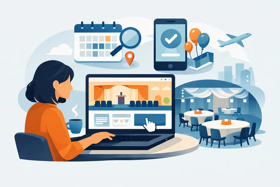 How to Book Event Venue Online With Less Stress