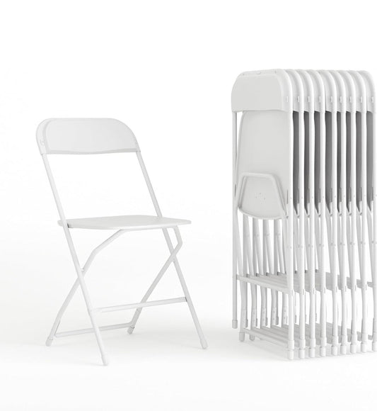 White Folding Chair